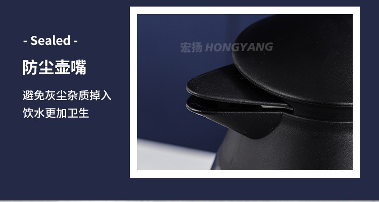 304 Stainless Steel Double-Layer Vacuum Insulated Pot Thermo Coffee Pot Household Thermos Gift Can Be Printed Logo