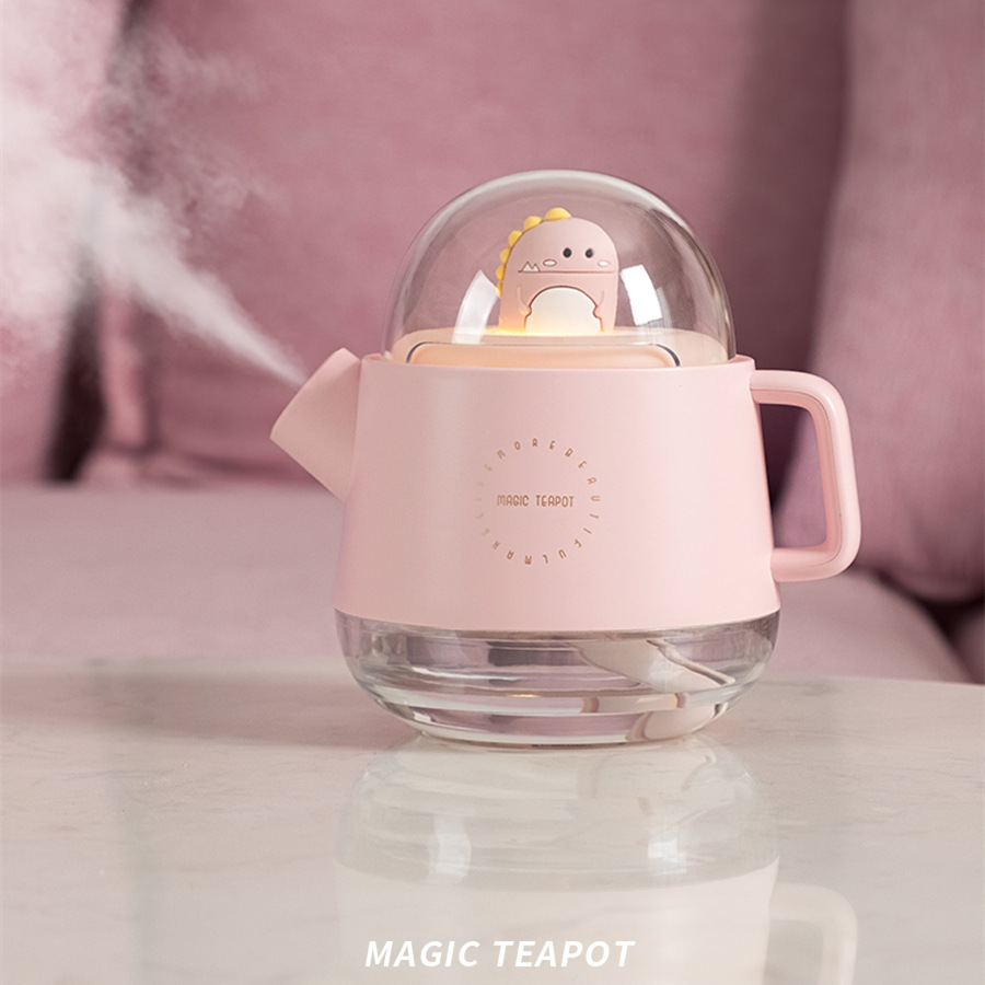 Creative Water Bottle Humidifier Moisturizing Spray Cute Cartoon Mini USB Office Desktop Mute Portable Aroma Diffuser