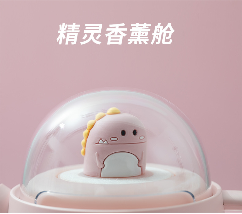 Creative Water Bottle Humidifier Moisturizing Spray Cute Cartoon Mini USB Office Desktop Mute Portable Aroma Diffuser