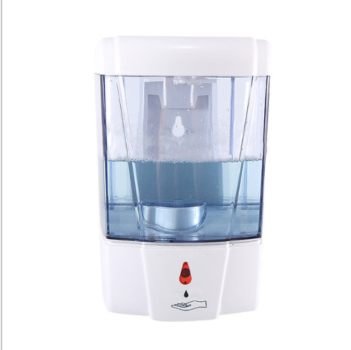 Cross-Border Motion Activated Liquid Soap Dispenser Wall-Mounted Punch-Free Hand Washing Machine 700ml Touch-Free Automatic Soap Dispenser in Stock