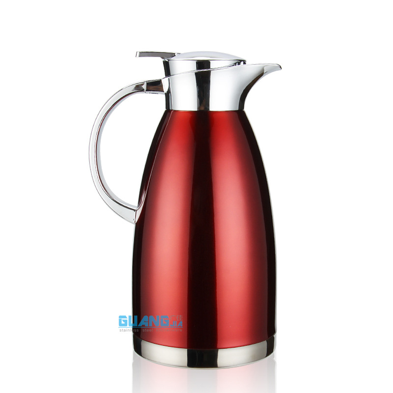 Stainless Steel Vacuum Insulated Pot Household Thermos Thermo European Coffee Pot Cold Water Bottle Cold Insulation