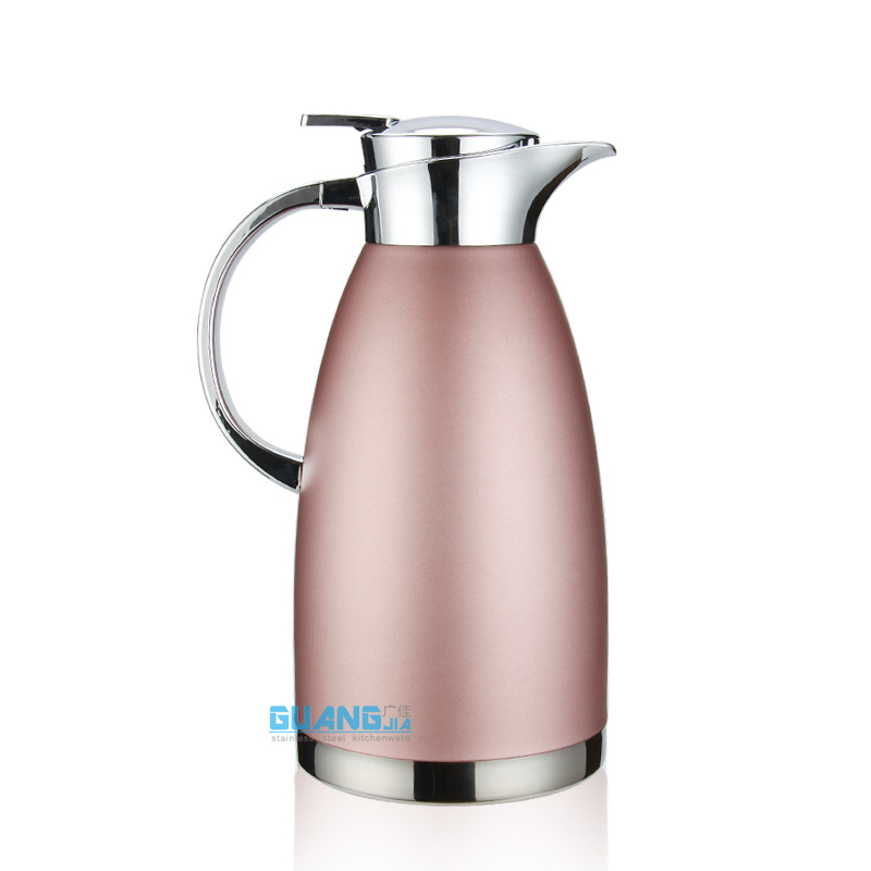 Stainless Steel Vacuum Insulated Pot Household Thermos Thermo European Coffee Pot Cold Water Bottle Cold Insulation
