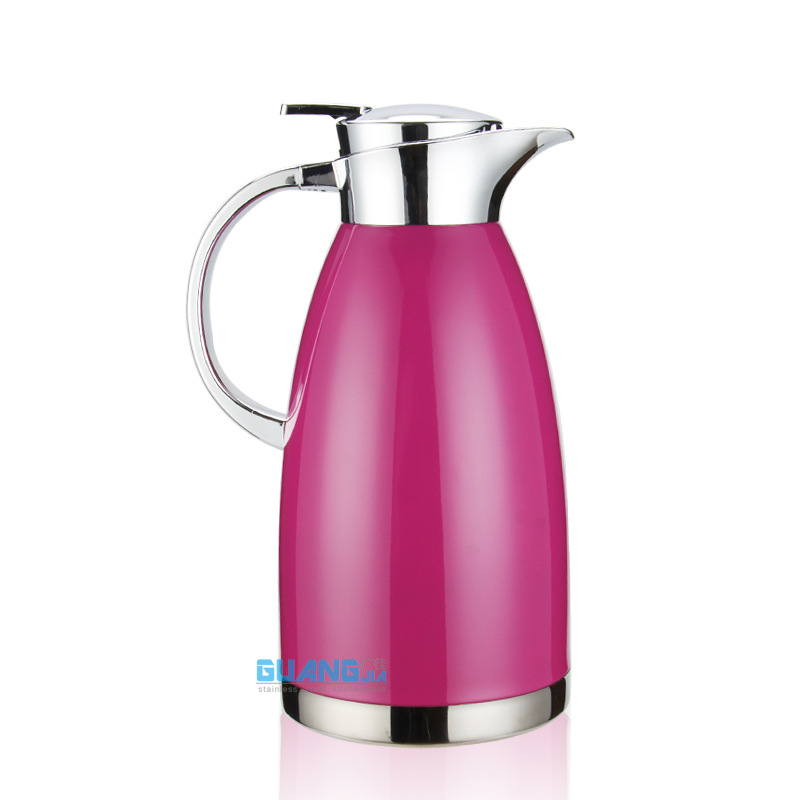 Stainless Steel Vacuum Insulated Pot Household Thermos Thermo European Coffee Pot Cold Water Bottle Cold Insulation