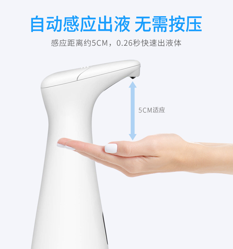 Automatic Motion Activated Liquid Soap Dispenser Patent Hand Sanitizer Machine Infrared Induction Soap Dispenser