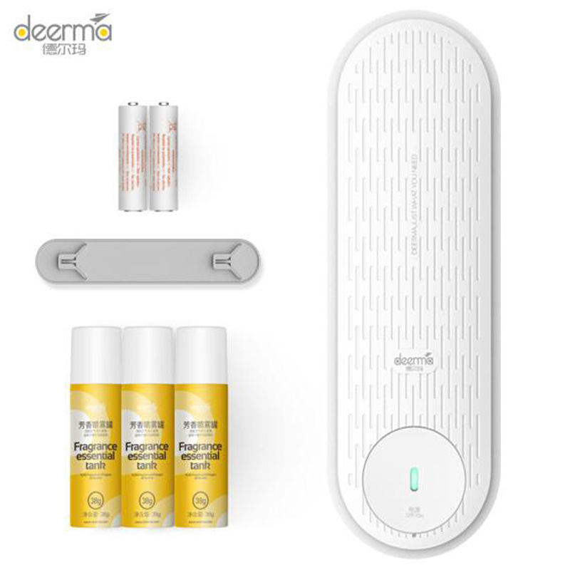 Deerma Aroma Diffuser Automatic Aerosol Dispenser Household Bathroom Deodorant Spray Lasting Air Freshing 