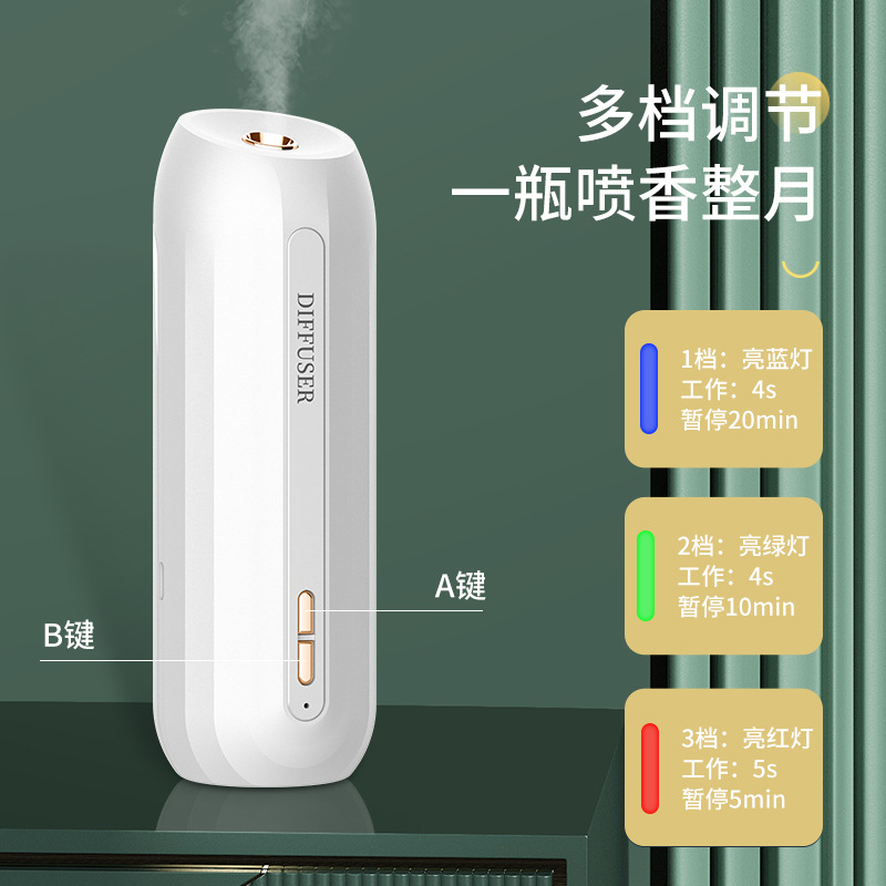 Aroma Diffuser Automatic Aerosol Dispenser Smart Fragrance Voice-Controlled Induction Base Price Air Cleaner Essential Oil Hotel Ultrasonic Aroma Diffuser