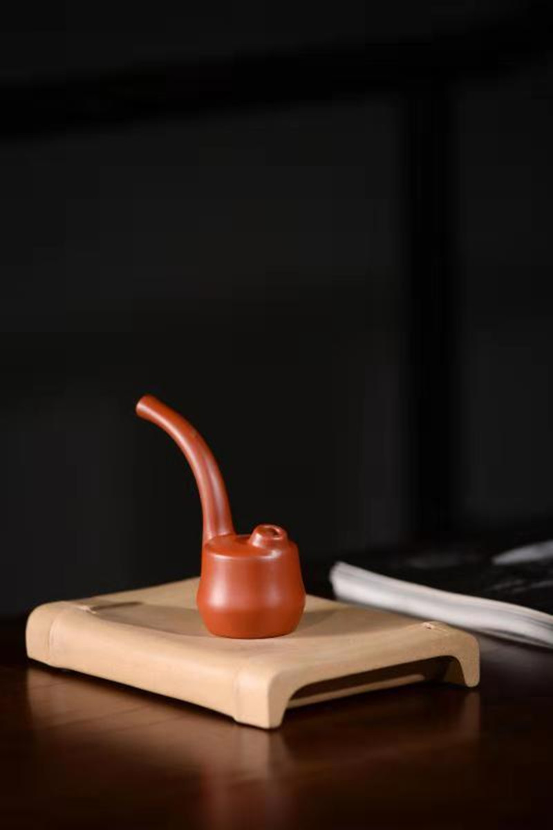 Purple Sand Pipe Cinnabar Sand Dahongpao Tea Hookah Pipe Gun Creative Handle Play Purple Sand Smoke Pipe New Whole Purple Sand Pipe Cinnabar Sand Dahongpao Tea Hookah Pipe Gun Creative Handle Play Purple Sand Smoke Pipe New Whole