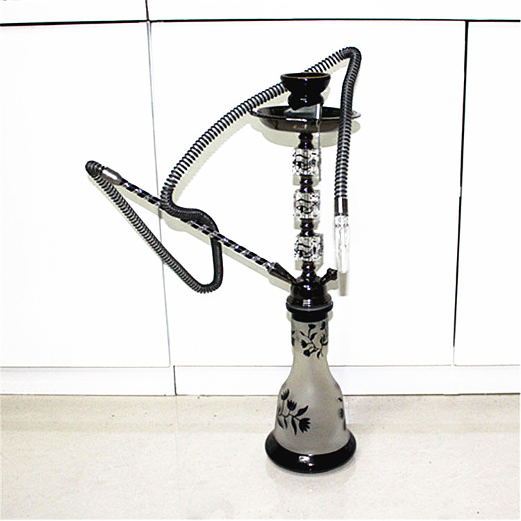 Medium hookah smoking set specials shisha bars equipped with aluminium case the Middle East wholesale gifts