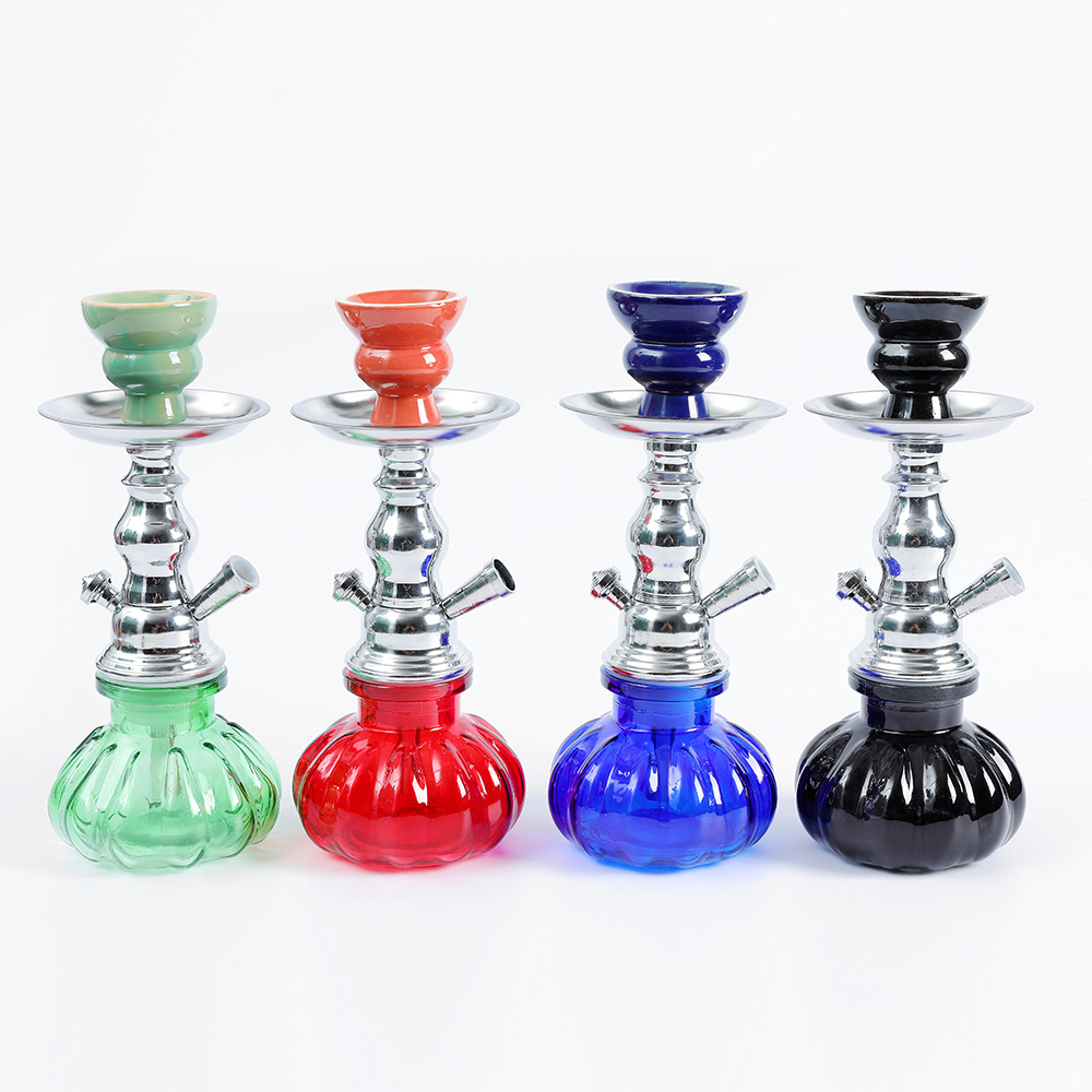 Cross-Border Hot Selling Shisha Hookah Arab Hookah Small Iron Single and Double Tube Bar Hookah Set Cross-Border Hot Selling Shisha Hookah Arab Hookah Small Iron Single and Double Tube Bar Hookah Set
