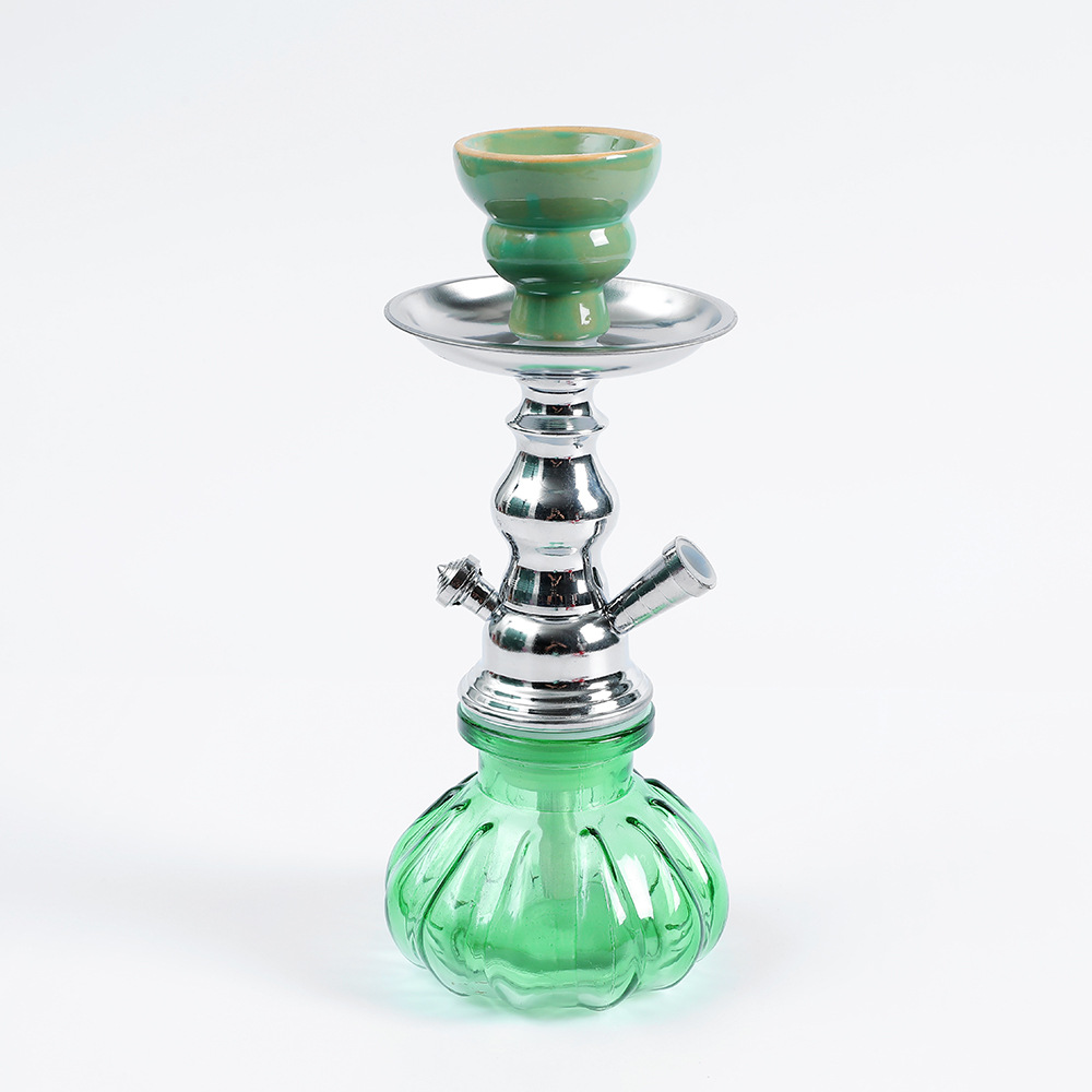 Cross-Border Hot Selling Shisha Hookah Arab Hookah Small Iron Single and Double Tube Bar Hookah Set Cross-Border Hot Selling Shisha Hookah Arab Hookah Small Iron Single and Double Tube Bar Hookah Set