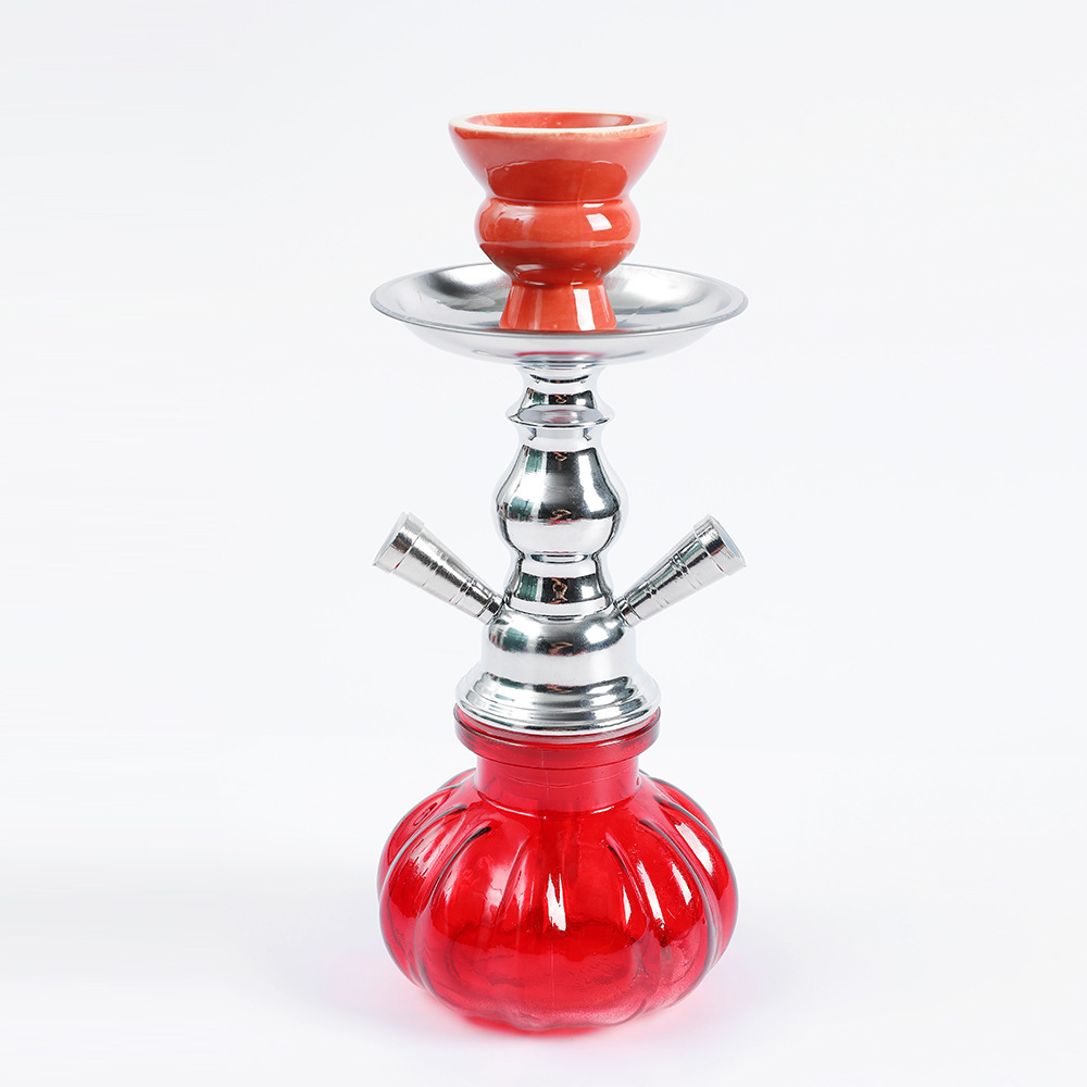 Cross-Border Hot Selling Shisha Hookah Arab Hookah Small Iron Single and Double Tube Bar Hookah Set Cross-Border Hot Selling Shisha Hookah Arab Hookah Small Iron Single and Double Tube Bar Hookah Set