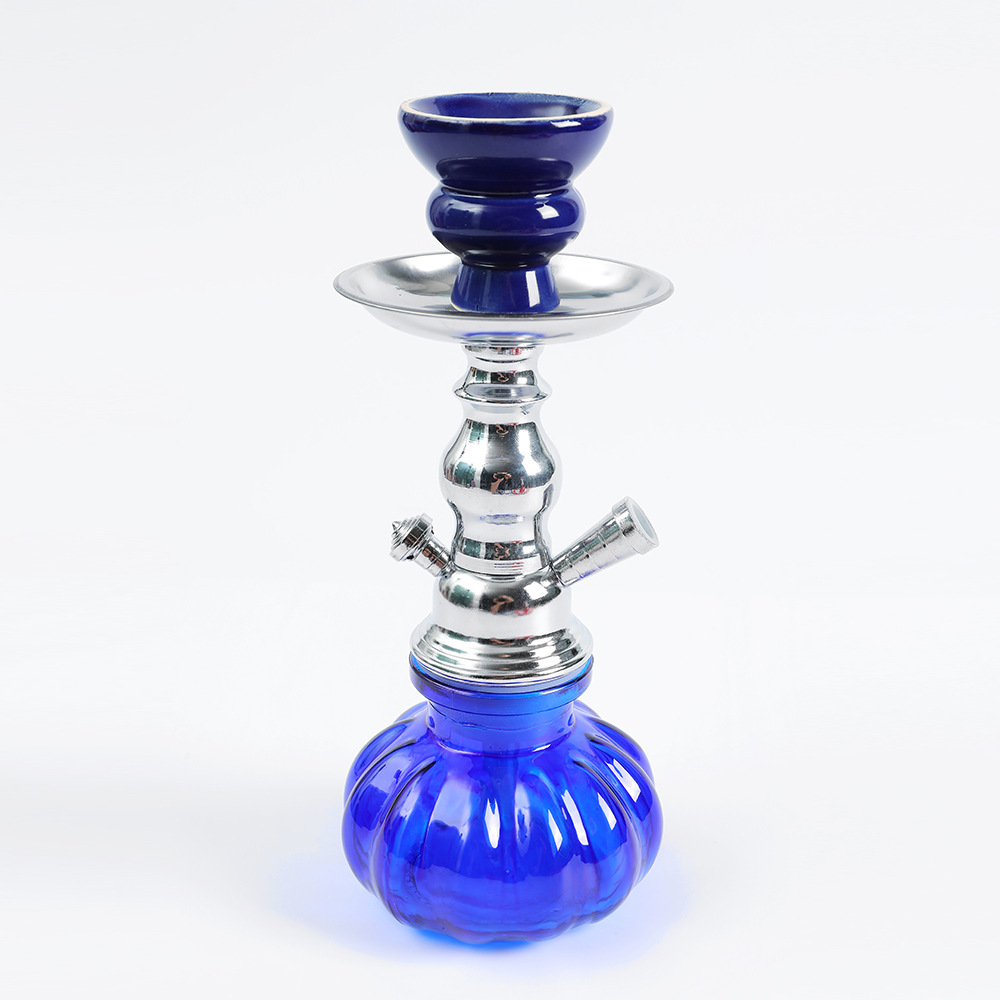 Cross-Border Hot Selling Shisha Hookah Arab Hookah Small Iron Single and Double Tube Bar Hookah Set Cross-Border Hot Selling Shisha Hookah Arab Hookah Small Iron Single and Double Tube Bar Hookah Set
