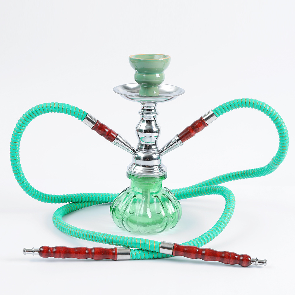 Cross-Border Hot Selling Shisha Hookah Arab Hookah Small Iron Single and Double Tube Bar Hookah Set Cross-Border Hot Selling Shisha Hookah Arab Hookah Small Iron Single and Double Tube Bar Hookah Set