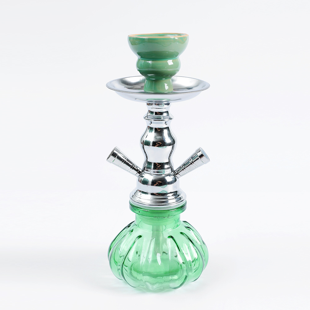 Cross-Border Hot Selling Shisha Hookah Arab Hookah Small Iron Single and Double Tube Bar Hookah Set Cross-Border Hot Selling Shisha Hookah Arab Hookah Small Iron Single and Double Tube Bar Hookah Set