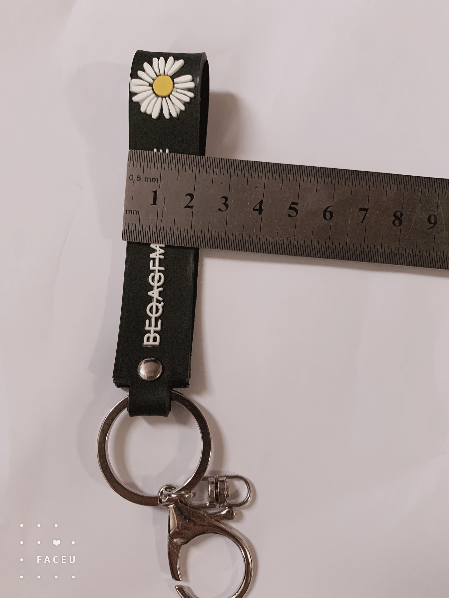 Popular G-Dragon Same Style Little Daisy Key Lanyard Keychain Accessories Card Bag Pendant Small Gift Ornaments