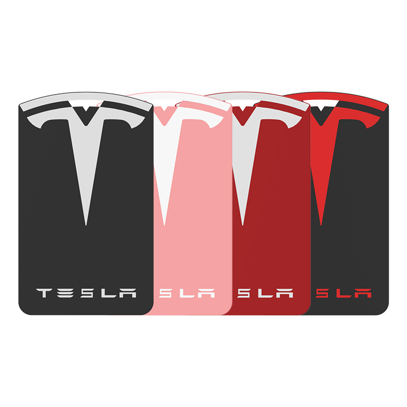 Applicable to Tesla Model3y Key Case Thin and Light Silicone Key Card Case Special Protection Card Case Key Cover