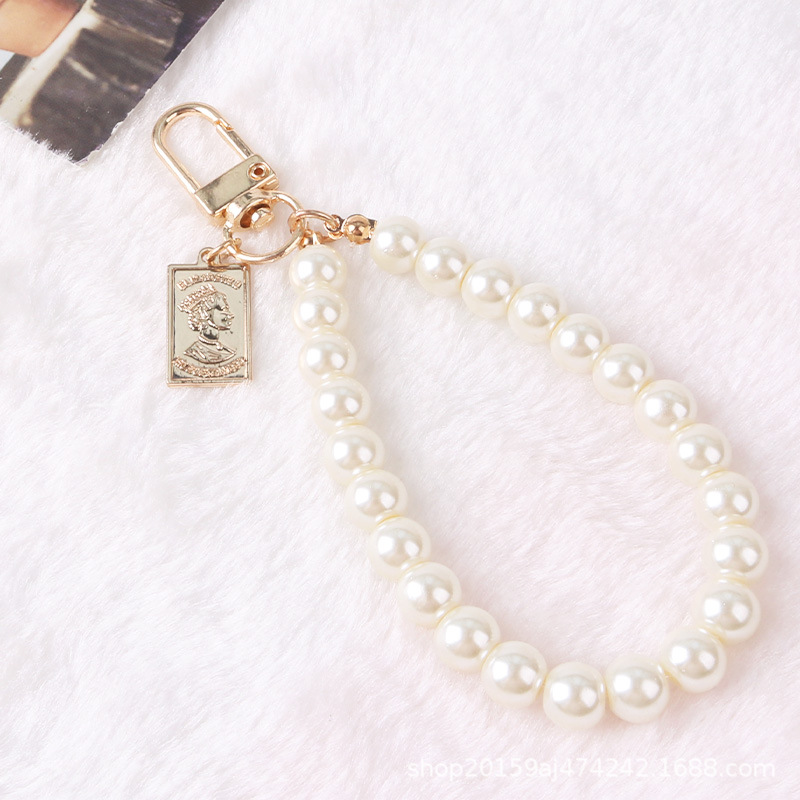 Retro Square round Coin Double-Sided Letter Card Pendant DIY Coin Phone Case Handbag Pendant Keychain