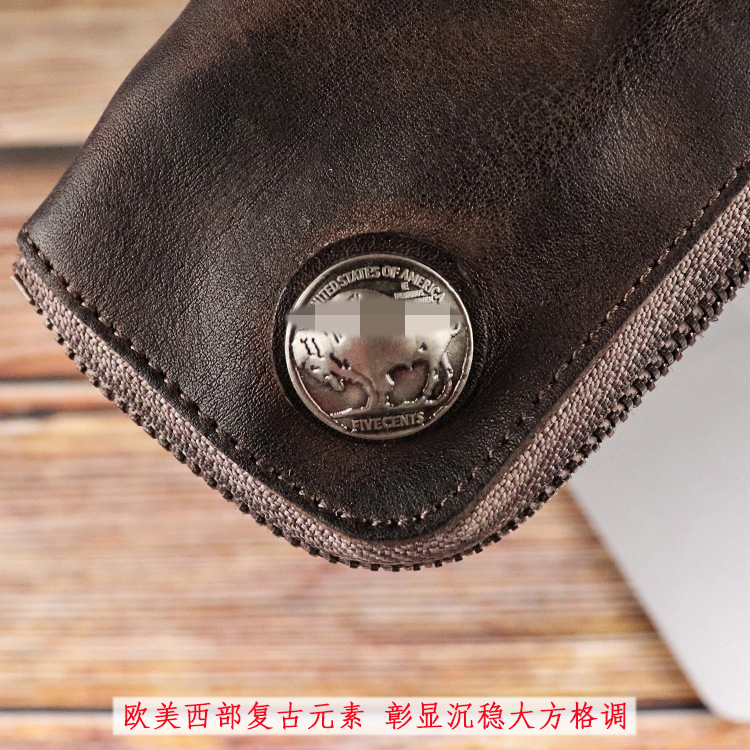 Style HandPainted Color Distressed SkeletonSkin Key Case Card Holder Coin Purse Multifunctional Key Case Storage Bag Style HandPainted Color Distressed SkeletonSkin Key Case Card Holder Coin Purse Multifunctional Key Case Storage Bag