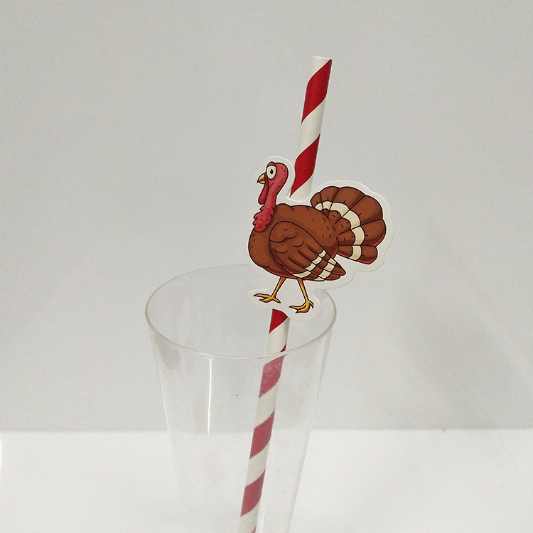 The New sling pack card 10 party Thanksgiving colored paper straw decorative supplies prop straw wholesale Turkey picture The New sling pack card 10 party Thanksgiving colored paper straw decorative supplies prop straw wholesale Turkey picture