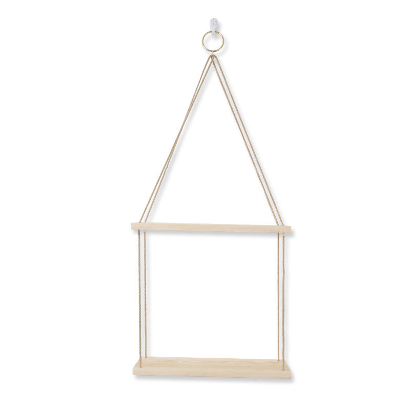 Factory Wall Decorations Hang Rope Storage Rack Flower Pot Storage Rack Nordic Wall Hanging Wooden Hanging Ornaments Factory Wall Decorations Hang Rope Storage Rack Flower Pot Storage Rack Nordic Wall Hanging Wooden Hanging Ornaments