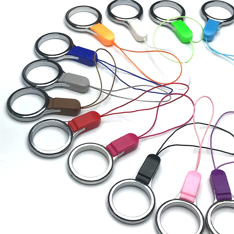 Ring Pendant Plastic Ring Ring Ring Hanging Ring Hang Rope Short Lanyard Accessories Mobile Phone Accessories Lanyard