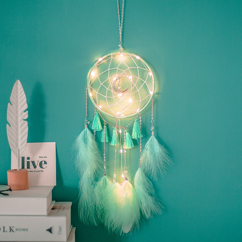 Simple Dream Catcher Wind Chimes Decoration Cute Hang Decorations Small Product Birthday Gift Graduation Gift Xr148