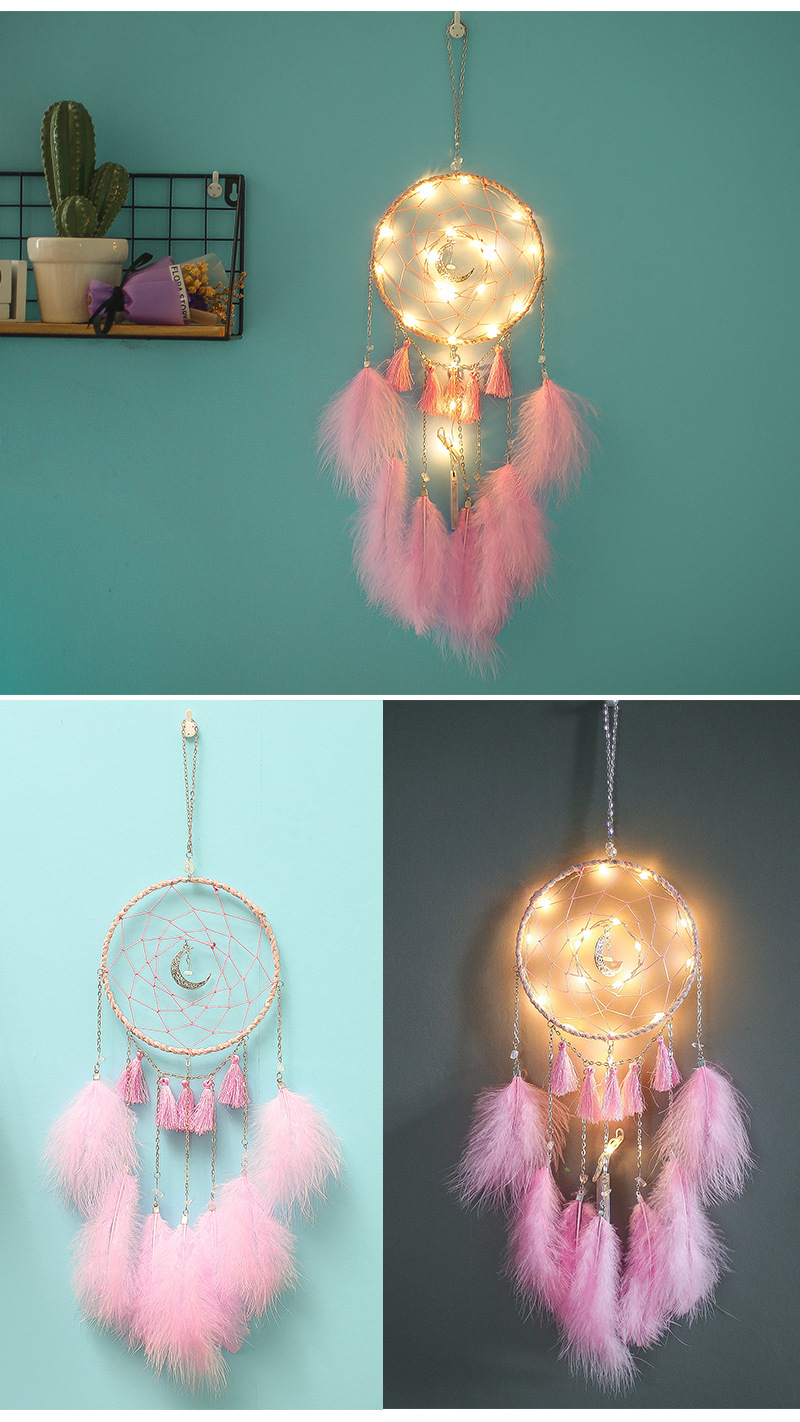 Simple Dream Catcher Wind Chimes Decoration Cute Hang Decorations Small Product Birthday Gift Graduation Gift Xr148