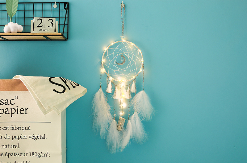 Simple Dream Catcher Wind Chimes Decoration Cute Hang Decorations Small Product Birthday Gift Graduation Gift Xr148