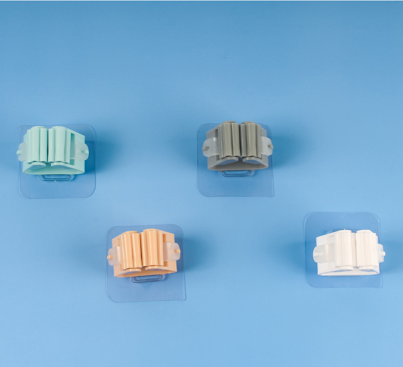 Creative and Powerful Seamless Pulley Mop Clip No Punching Hang Broom Rack Bathroom Mop Hook Hook Hanger Creative and Powerful Seamless Pulley Mop Clip No Punching Hang Broom Rack Bathroom Mop Hook Hook Hanger