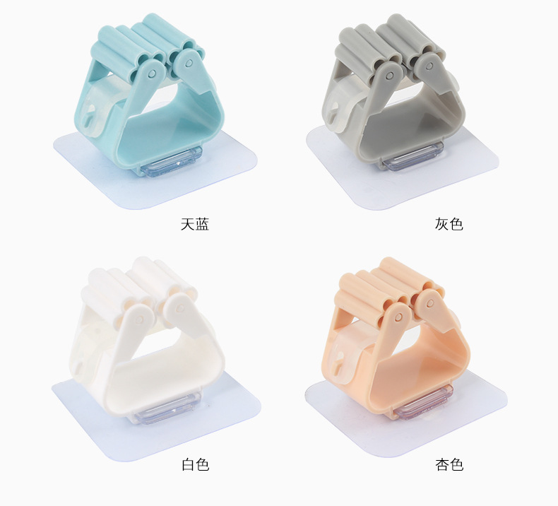 Creative and Powerful Seamless Pulley Mop Clip No Punching Hang Broom Rack Bathroom Mop Hook Hook Hanger Creative and Powerful Seamless Pulley Mop Clip No Punching Hang Broom Rack Bathroom Mop Hook Hook Hanger