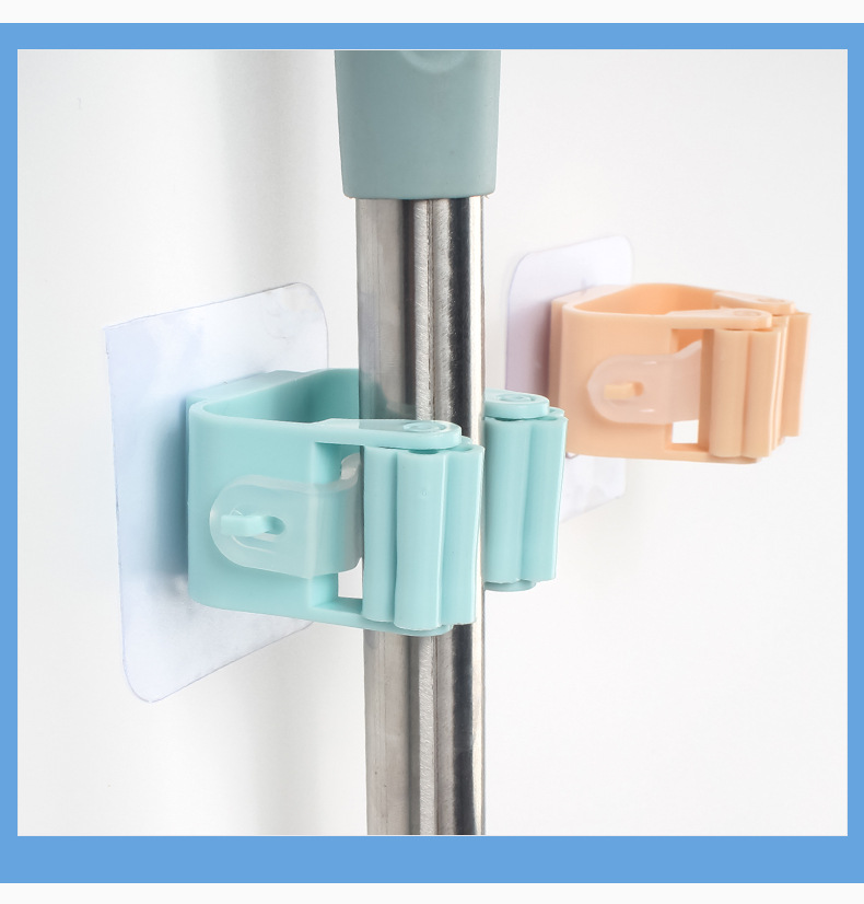 Creative and Powerful Seamless Pulley Mop Clip No Punching Hang Broom Rack Bathroom Mop Hook Hook Hanger Creative and Powerful Seamless Pulley Mop Clip No Punching Hang Broom Rack Bathroom Mop Hook Hook Hanger