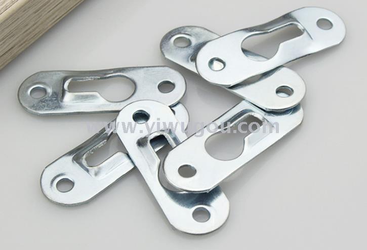 Mirror metal hang a piece to press form picture frame the back side hook hangs a piece of hardware fittings PG059