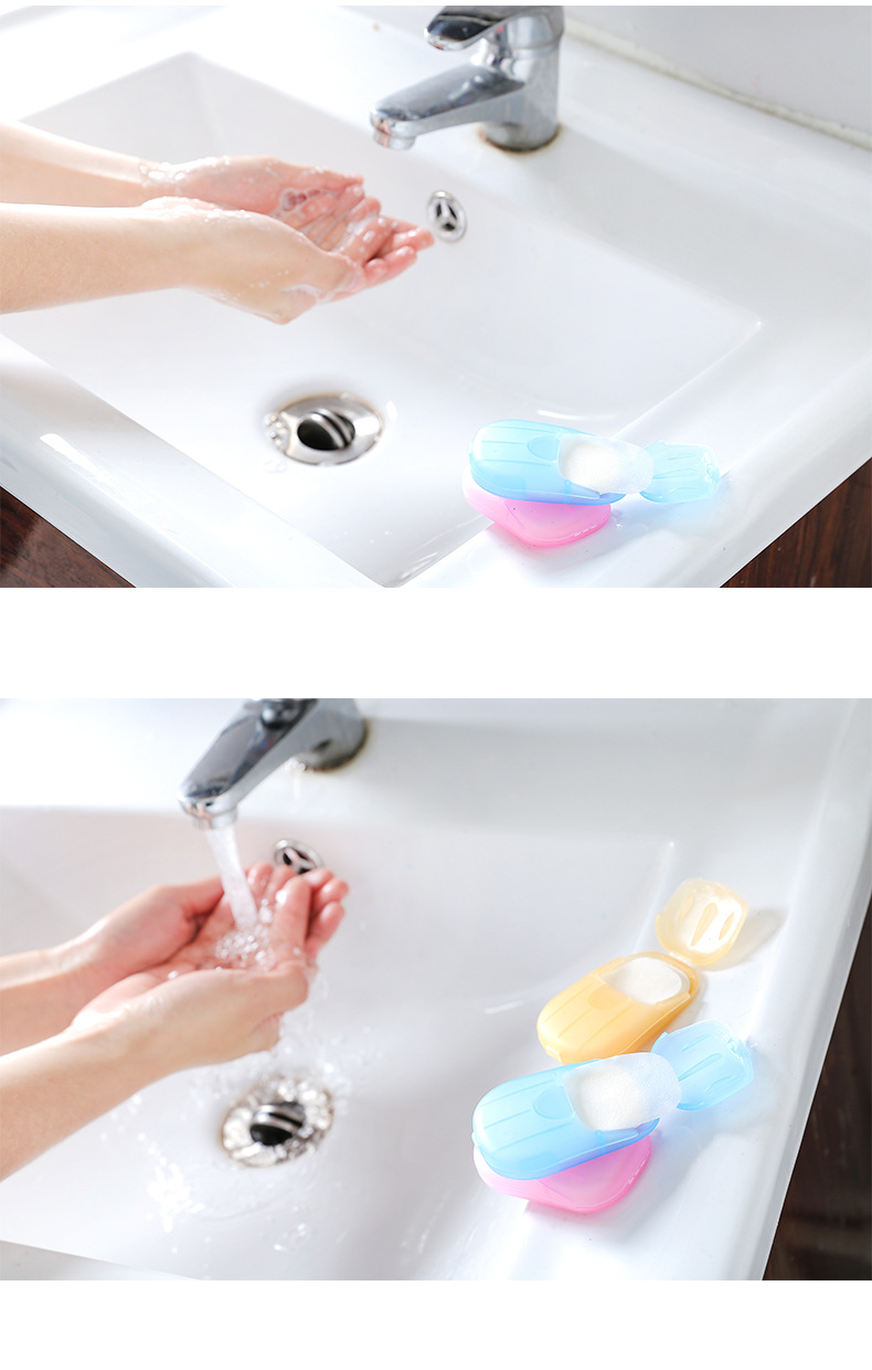 Hotel Travel Disposable Soap Slice Boxed Soap Sheet Portable Hand Washing Tablets Small Soap Flake Mini Paper Soap Flake Hotel Travel Disposable Soap Slice Boxed Soap Sheet Portable Hand Washing Tablets Small Soap Flake Mini Paper Soap Flake