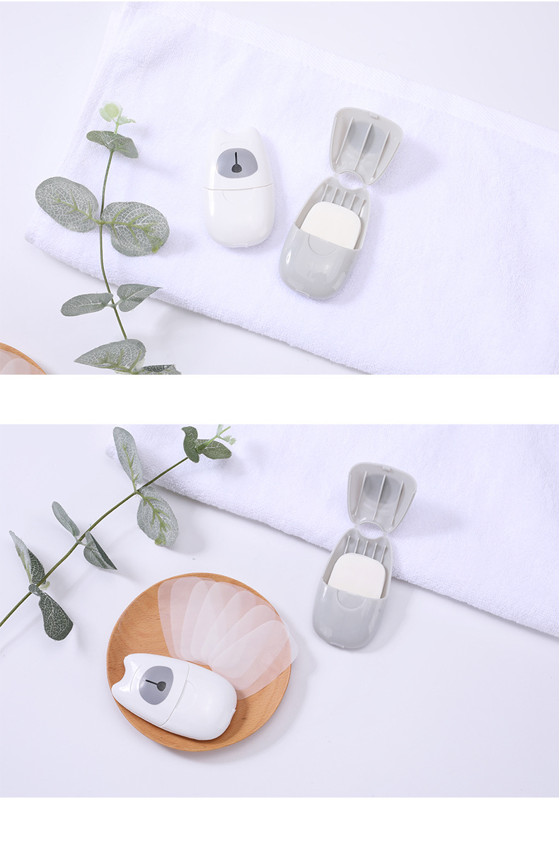 Cute Mini Portable Soap Slice Hand Washing Soap Flakes Children Outdoor Disposable Soap Travel Product Cute Mini Portable Soap Slice Hand Washing Soap Flakes Children Outdoor Disposable Soap Travel Product