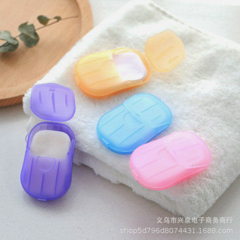Disposable Hand Washing Tablets Soap Sheet Soap Box 20 PCs Travel Portable Soap Flake Disinfection Cleaning Supplies Wholesale Disposable Hand Washing Tablets Soap Sheet Soap Box 20 PCs Travel Portable Soap Flake Disinfection Cleaning Supplies Wholesale