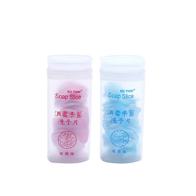 Soap Slice Hand Washing Petals Children Travel Disposable Cute Boxed Portable Mini Portable Soap Paper