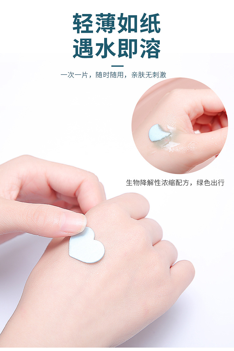 Soap Slice Hand Washing Petals Children Travel Disposable Cute Boxed Portable Mini Portable Soap Paper