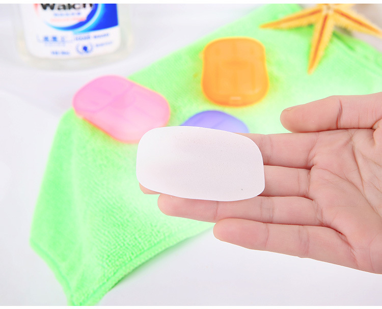 Factory Direct Supply Outdoor Disposable Hand Washing Soap Slice Boxed Soap Sheet Portable Travel Soap Flake Soap Flakes Factory Direct Supply Outdoor Disposable Hand Washing Soap Slice Boxed Soap Sheet Portable Travel Soap Flake Soap Flakes