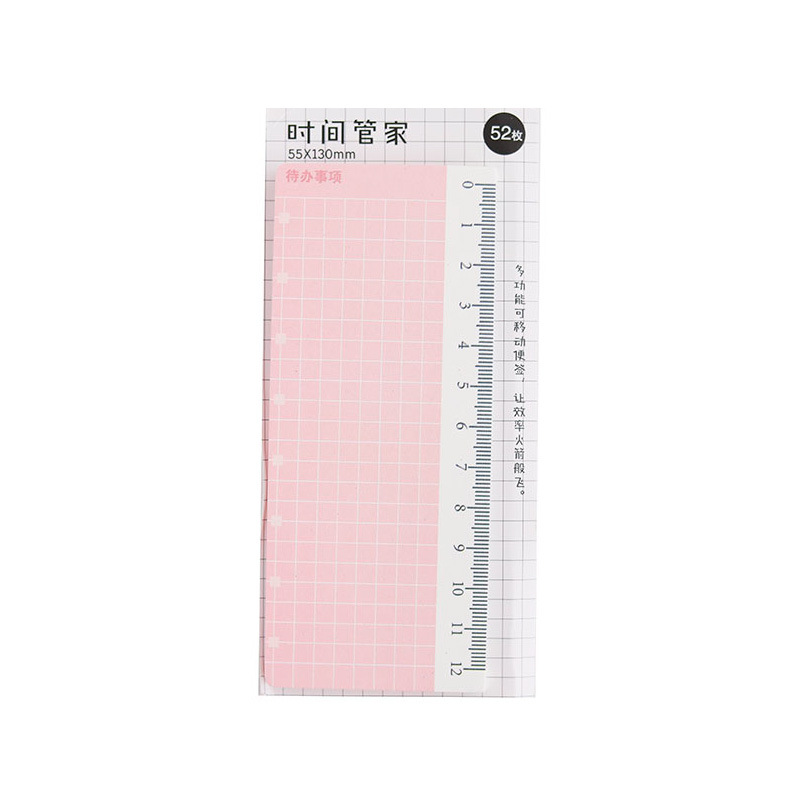 Fresh Time Manager Series Sticky Notepad Learning Memo Reminder Notepad Notebook Note Sticker