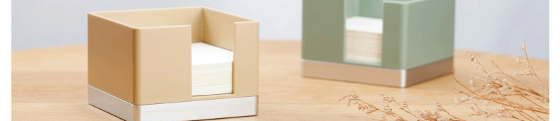 New Square Note Paper Storage Box Creative PS Material Office Storage High-End Simple Memo Pad SD-2333 New Square Note Paper Storage Box Creative PS Material Office Storage High-End Simple Memo Pad SD-2333