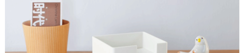 New Square Note Paper Storage Box Creative PS Material Office Storage High-End Simple Memo Pad SD-2333 New Square Note Paper Storage Box Creative PS Material Office Storage High-End Simple Memo Pad SD-2333