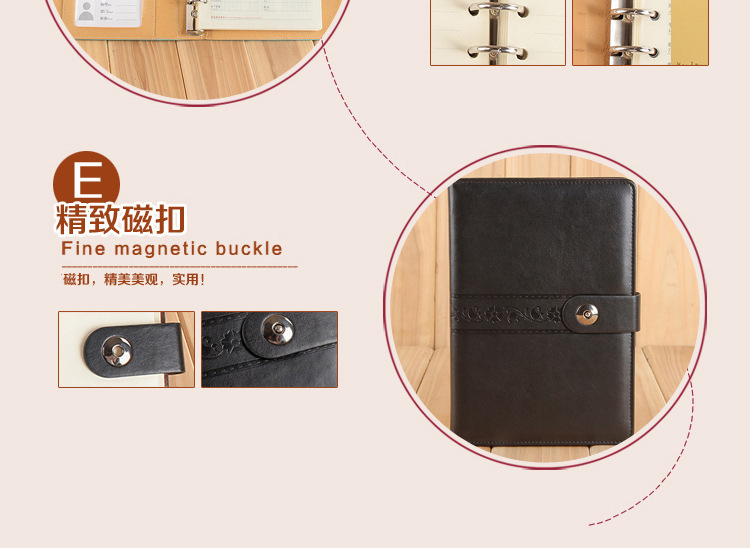 Factory Wholesale Pu Business Notebook Office Loose Spiral Notebook Student Memo Diary Book Color Customizable Logo Factory Wholesale Pu Business Notebook Office Loose Spiral Notebook Student Memo Diary Book Color Customizable Logo