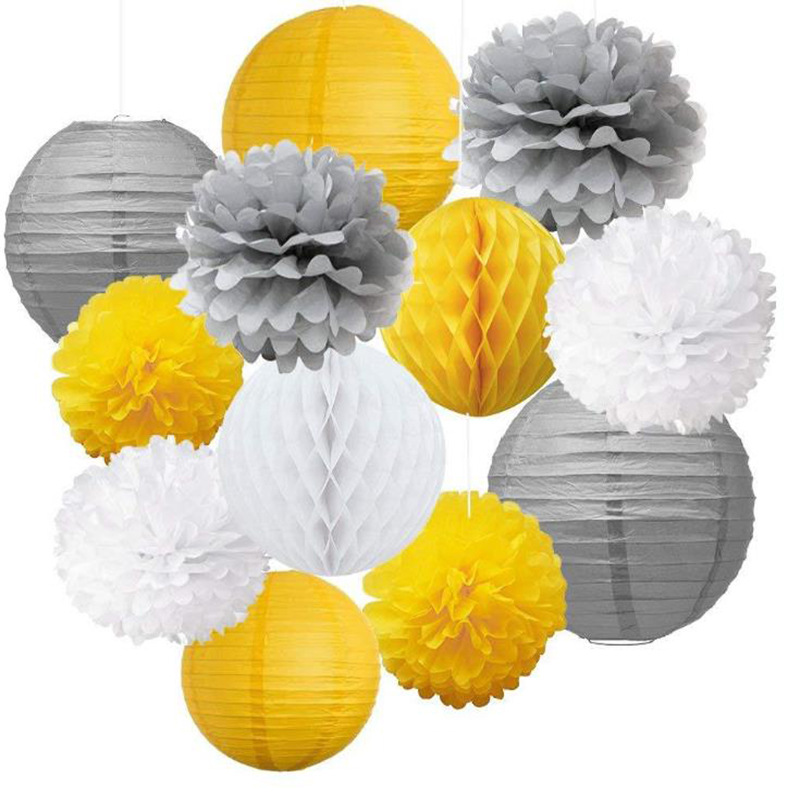 Birthday Party Decoration Set Birthday Background Decoration Supplies Floral Ball Honeycomb Ball Chinese Lantern Birthday Party Decoration Set Birthday Background Decoration Supplies Floral Ball Honeycomb Ball Chinese Lantern