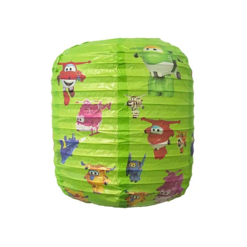 Festive Lantern Children's Folding Light Luminous Toy Paper Ornament Chinese Lantern Atmosphere Color Paper Lantern