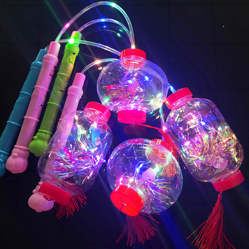 Internet Celebrity Hand-Carrying Bounce Ball Colorful Flash Bounce Ball Cartoon Animal Portable Lantern with Chinese Red Tassel Internet Celebrity Hand-Carrying Bounce Ball Colorful Flash Bounce Ball Cartoon Animal Portable Lantern with Chinese Red Tassel