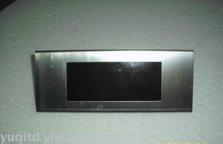 Stainless steel solar energy doorplate lamp, 4LED lamp house, LED family house lights