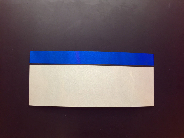 The arc-shaped single paste adhesive Aluminum Alloy plastic edge paint doorplate advertising licensing department