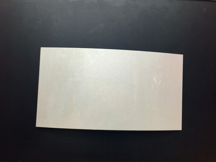 The arc-shaped single paste adhesive Aluminum Alloy plastic edge paint doorplate advertising licensing department