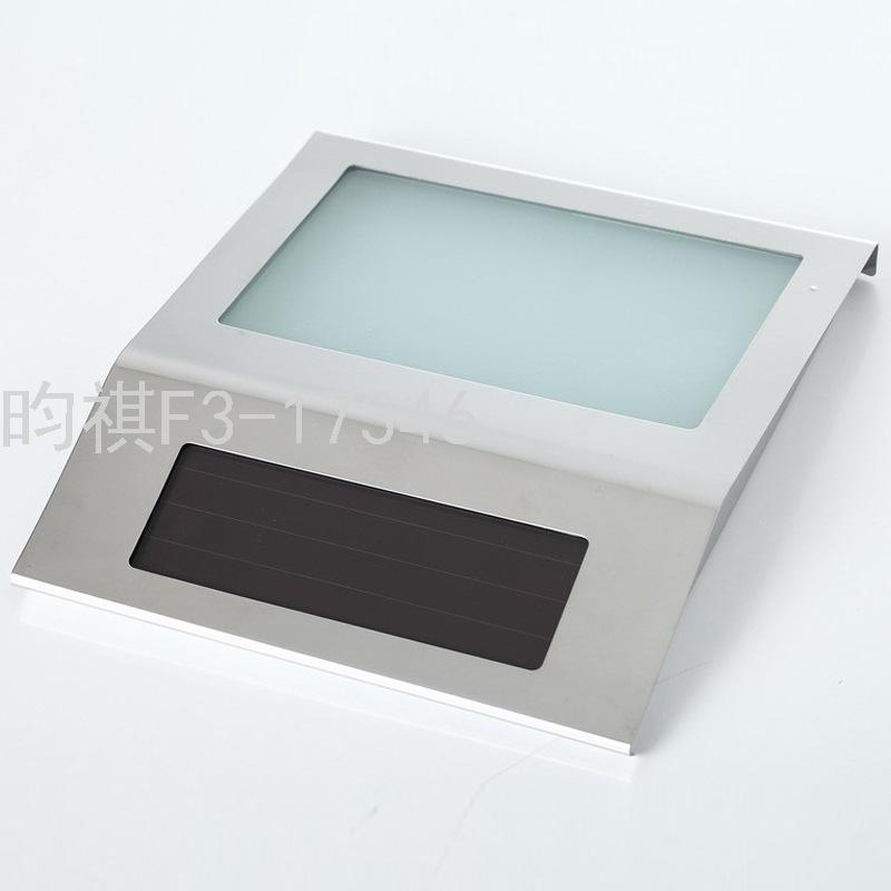 LED Solar Outdoor Waterproof Digital Doorplate Lamp Wall Lamp Address Indication Number Plate Wall Lamp