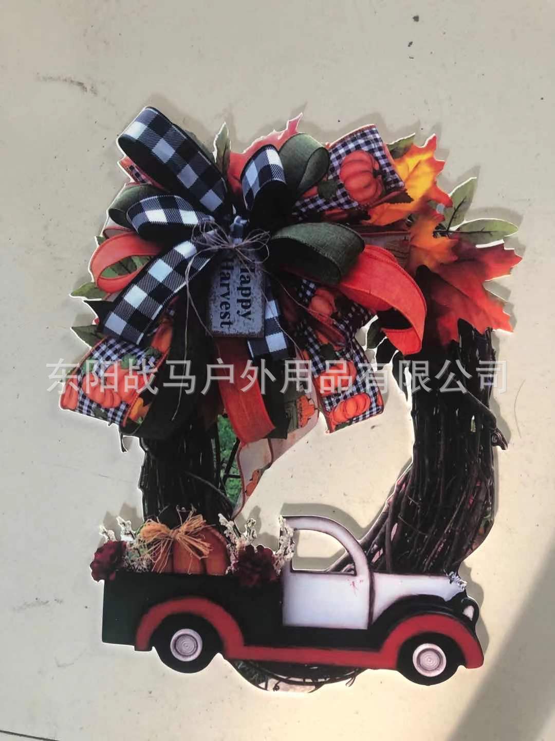 Cross-Border Hot Truck Garland Halloween Doorplate Hanging Decoration Cross-Border Hot Truck Garland Halloween Doorplate Hanging Decoration